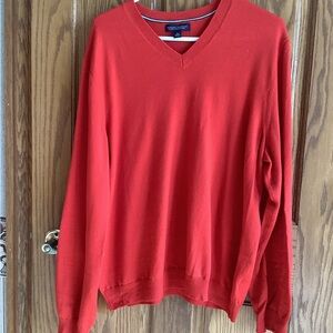 Banana Republic Extra Fine Merino wool.  XL ,  Orange